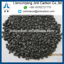 Chine coke de pétrole de basse teneur en soufre de haute qualité 1-5mm pour la fonderie et l&#39;acier faisant l&#39;excellent additif de carbone